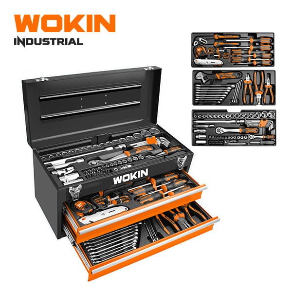 98Pcs Tool Chest set (industrial) with 3pcs drawer