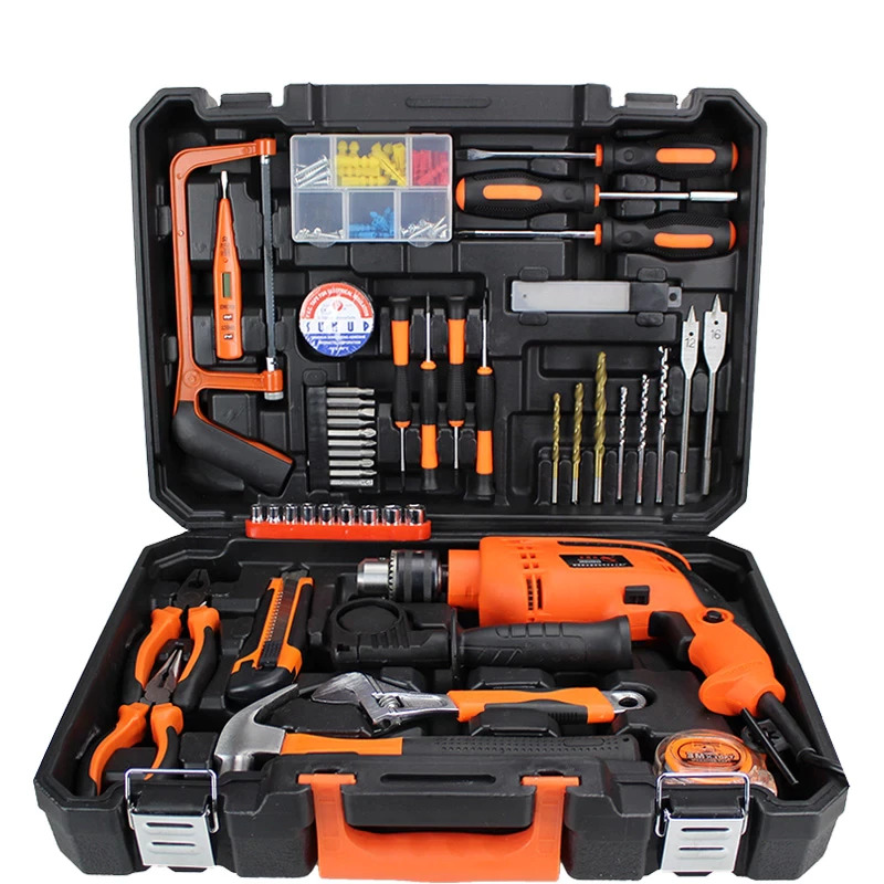 117Pieces Powerful Toolset With 750Watts Drill